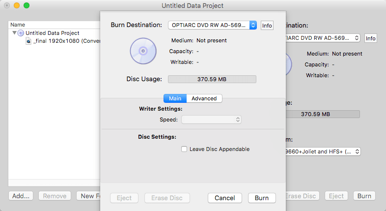 free copy and burn dvd software for mac